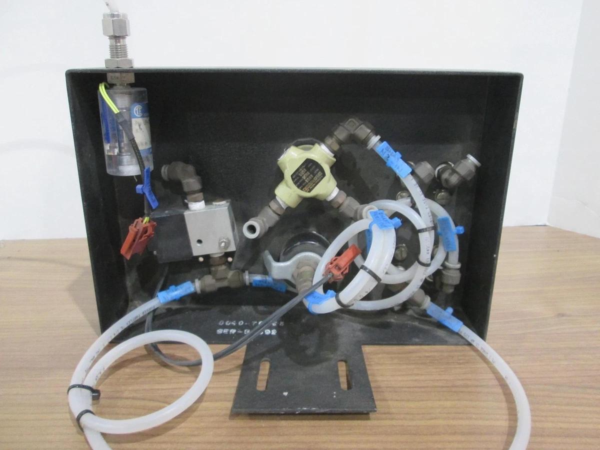 Used N2 Vacuum Pump, Purge Rotometer Assy w/ Rotometer, Tubing and Regulator, Used