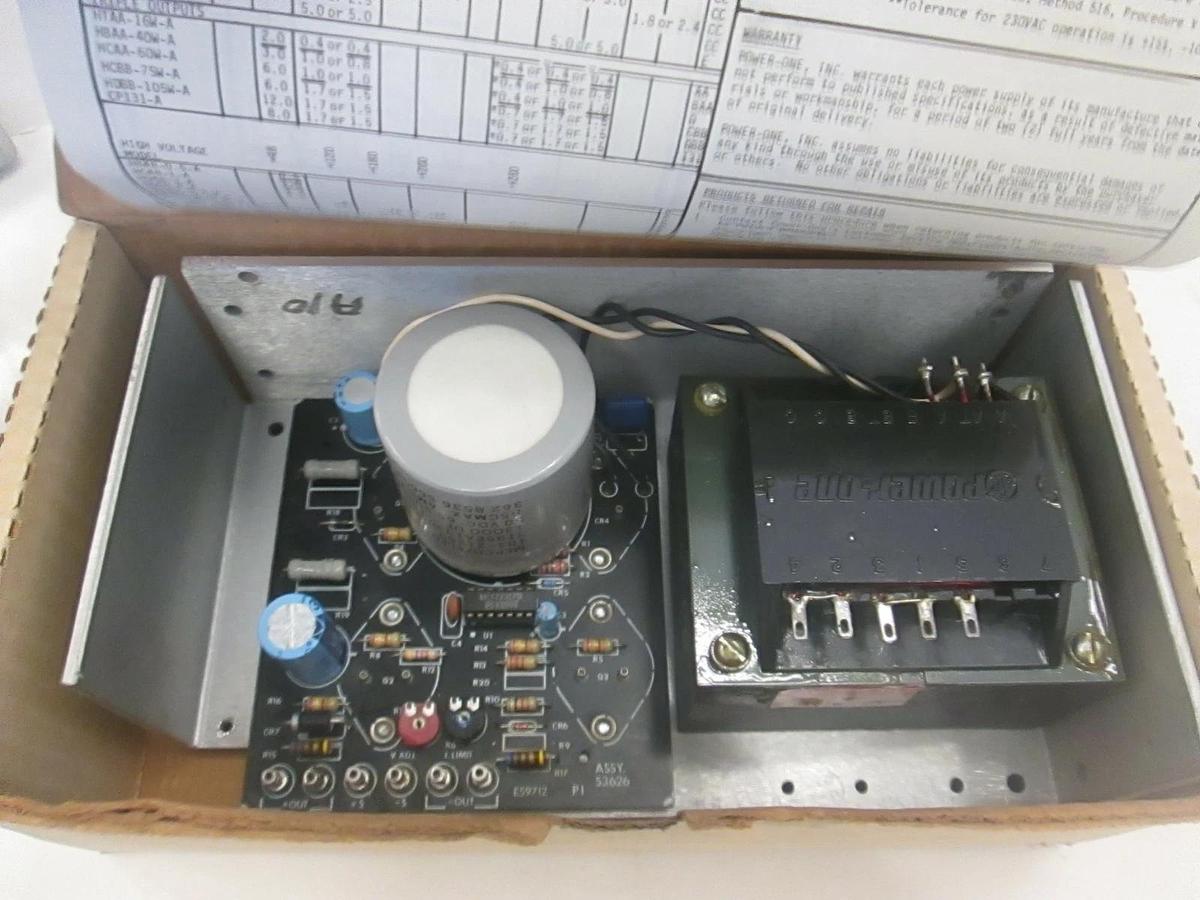 Power One, Power Supply, HD24-4.8A, New
