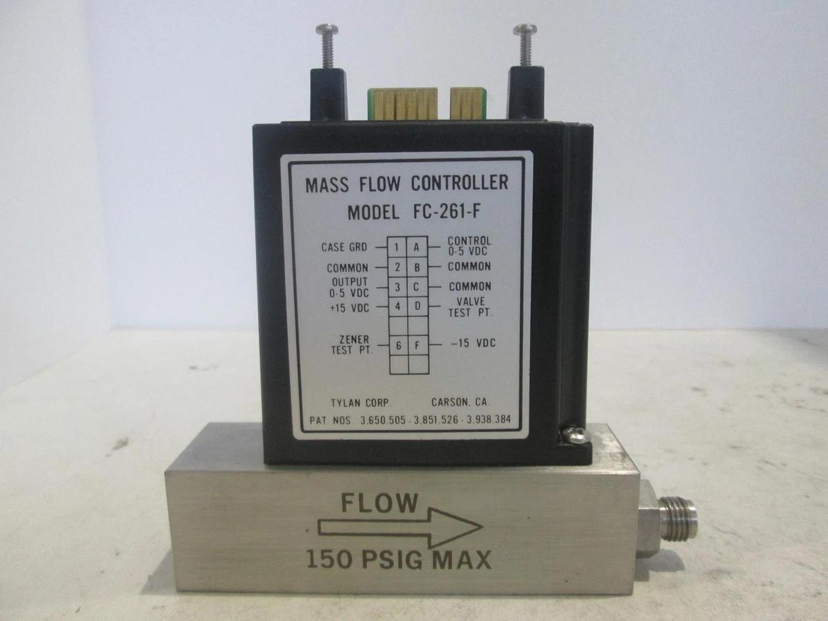 Used Tylan, FC-261-F, Mass Flow Controller, 15 SLPM, O2, Used