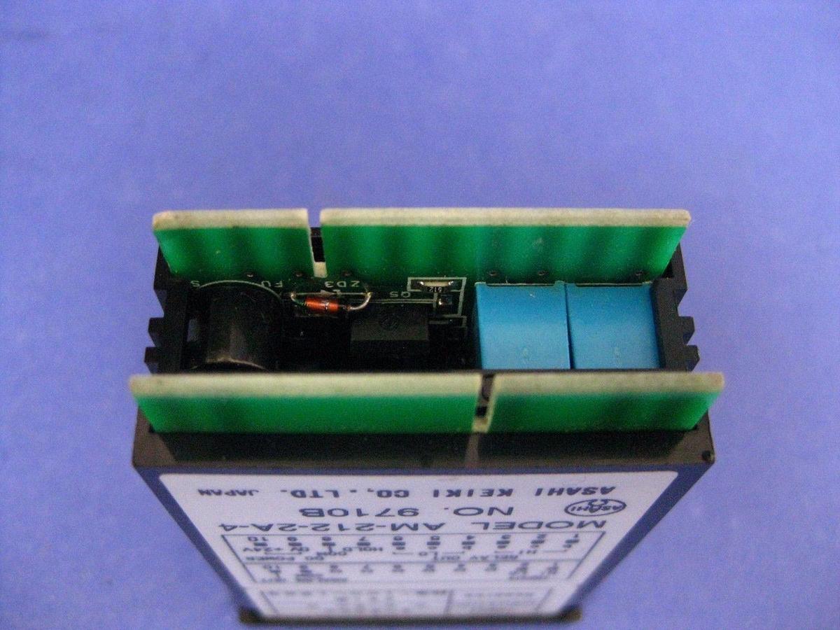 Used Asahi Keiki AM-212-2A-4 Set Point Comparator - Meter Relay, Lot of 2, Used