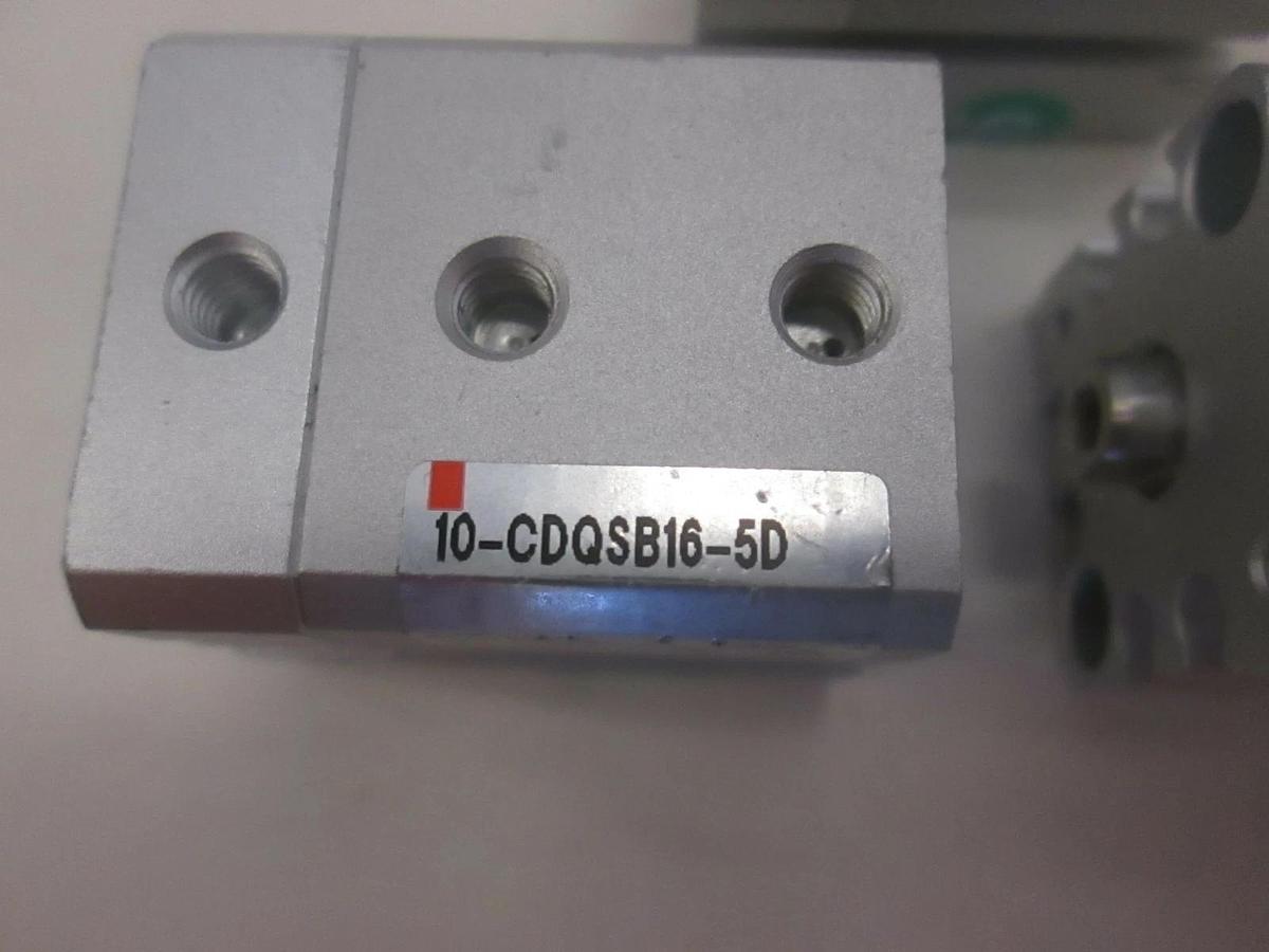 Used SMC, 10-CDQSB16-5D, Compact Cylinder, Used, Lot of 3