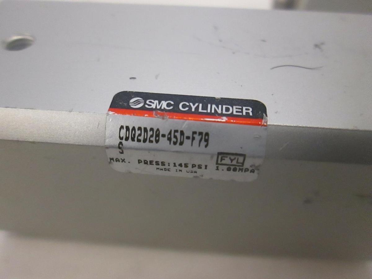 Used SMC, Cylinder, CDQ2D28-45D-F79, Used, Lot of 2