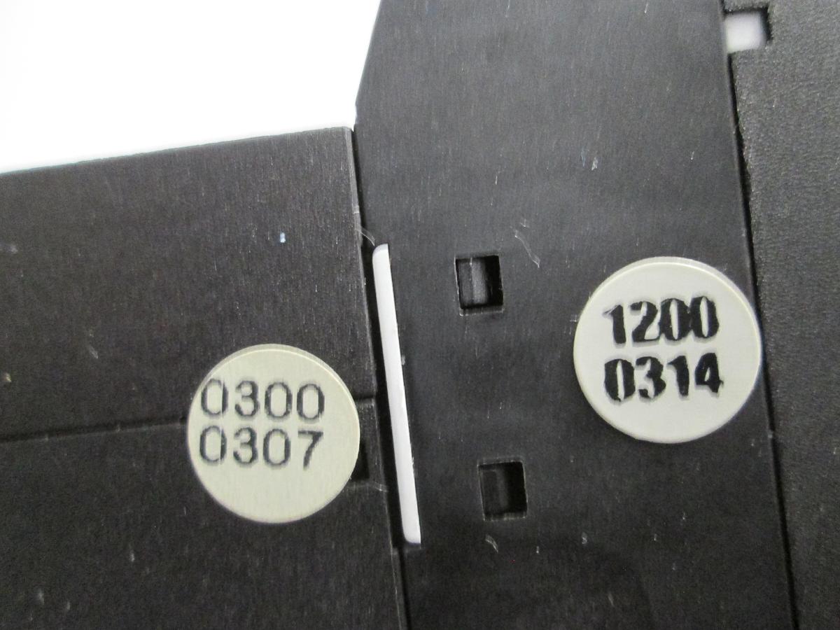 Used Lot of 2 Moeller DILEM-10 Mini Contactors with Auxiliary Contact Blocks
