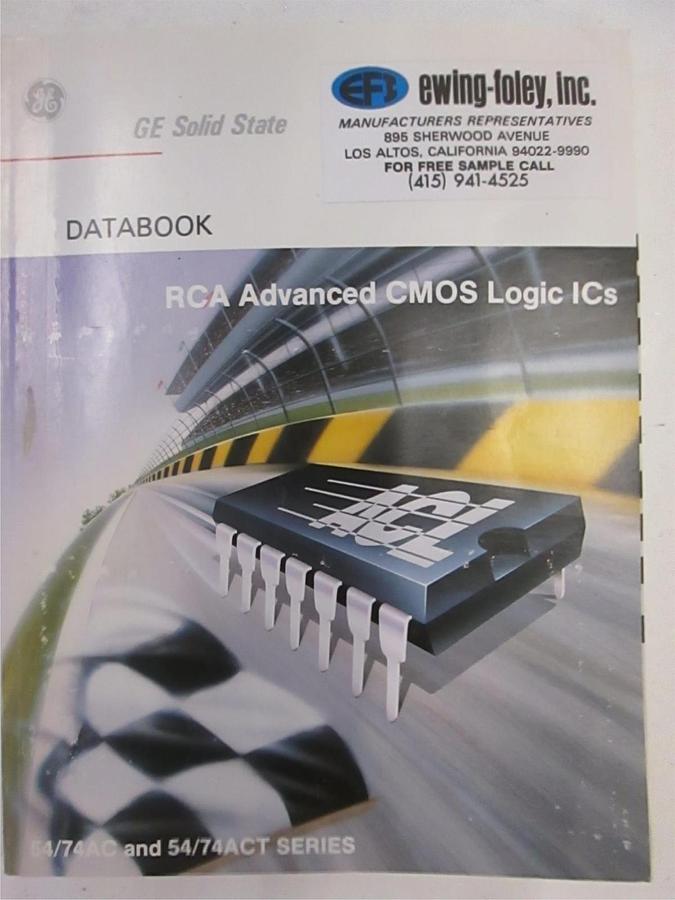 Used GE RCA Advanced CMOS Logic IC's 54/74AC and 54/74ACT Series, Used