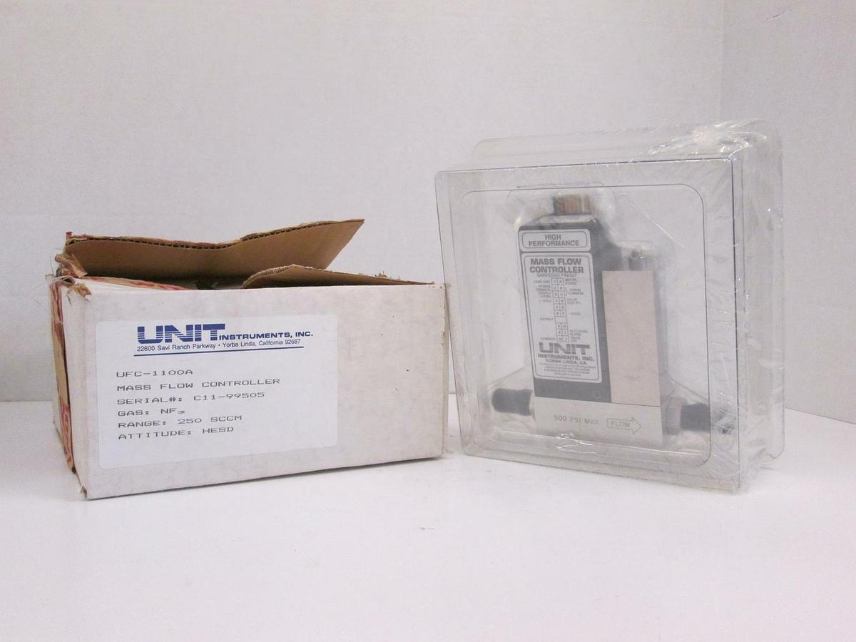 Used Unit UFC-1100A Mass Flow Controller MFC, NF3, 250 SCCM