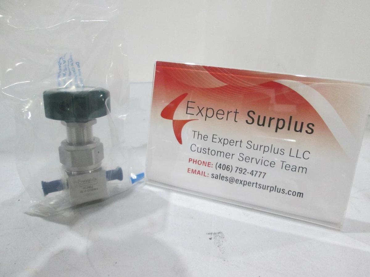 Swagelok, 6LV-DSBW4, Manual Diaphragm Valve, New