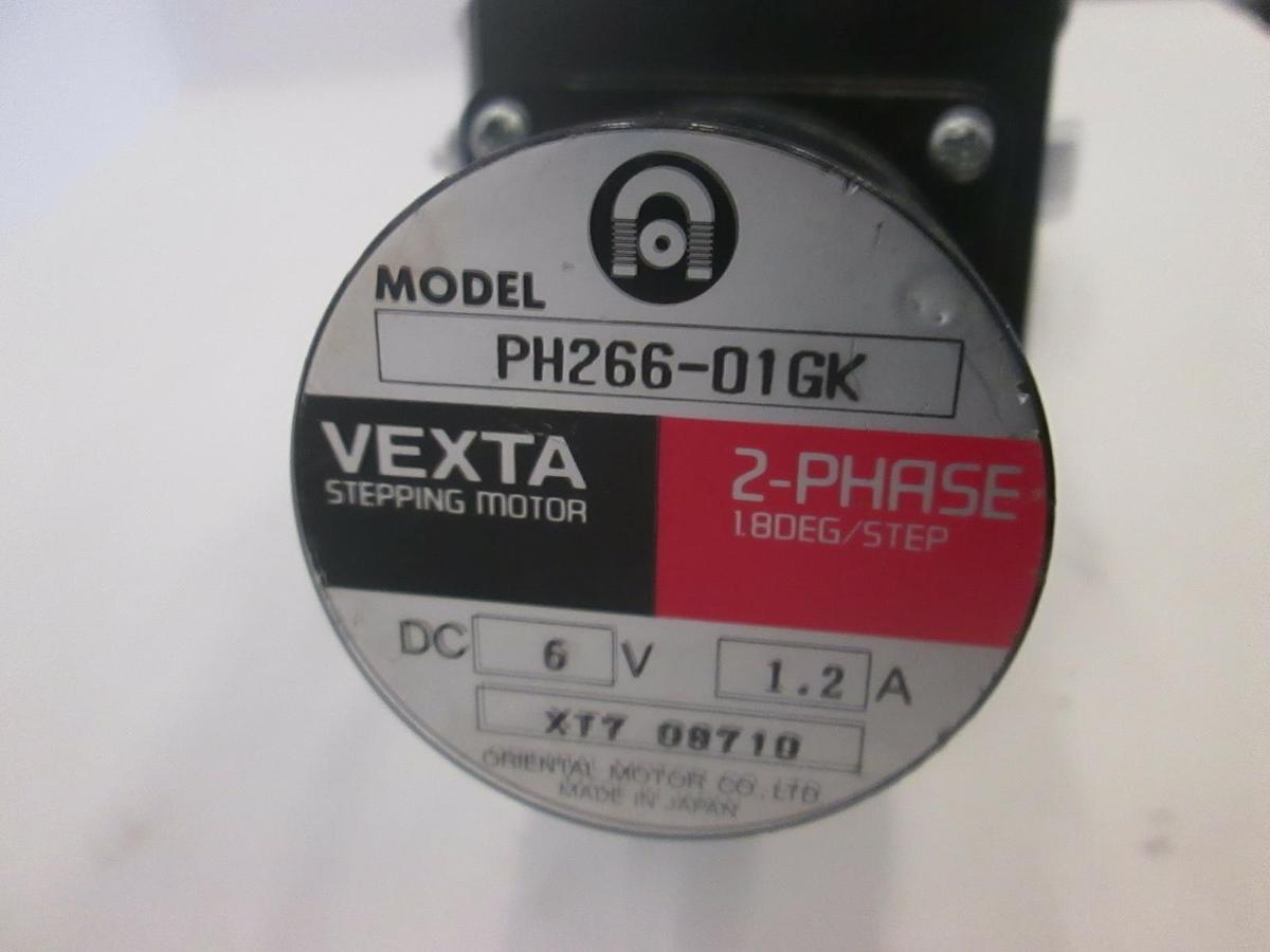 Used TEL Vertical Oriental Motor Throttle Valve 2GK120 w/ Vexta Motor PH266-01GK