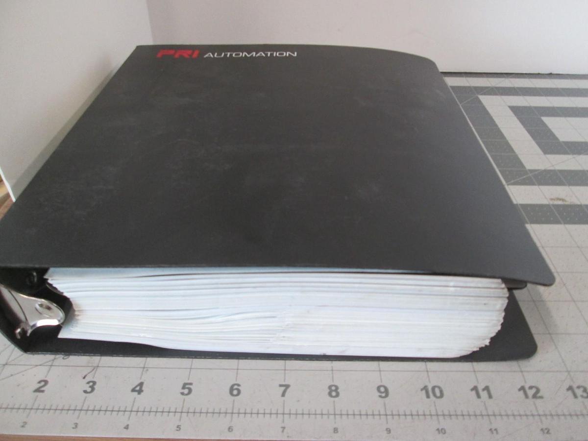 Used PRI Automation, PRI-7700 Technical Reference Manual REV A, Used