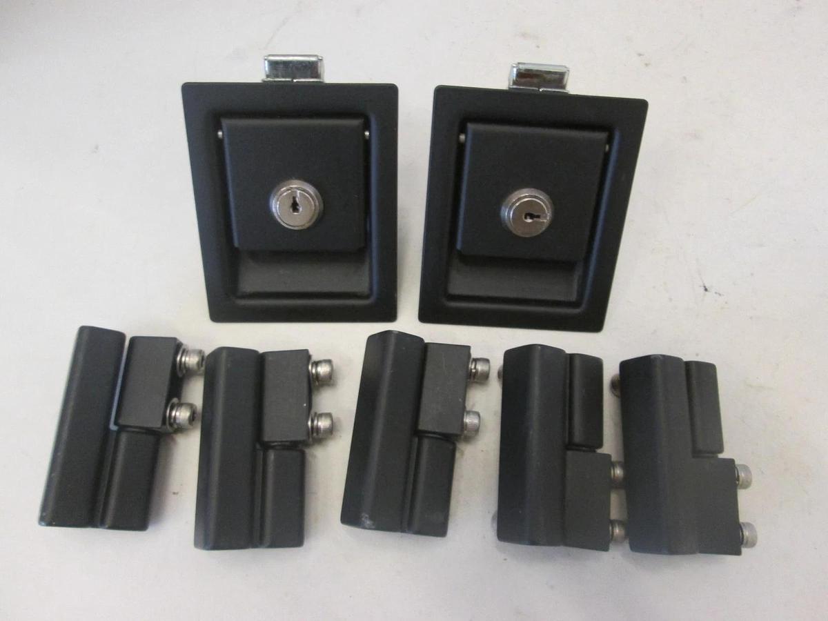 Used Southco, Latch and Hinge Set, Used