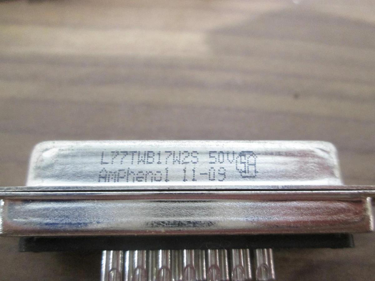 Used Amphenol, L77TWB17W2S, 15 Pin D-Sub Connector, 50V, Used, Lot of 13