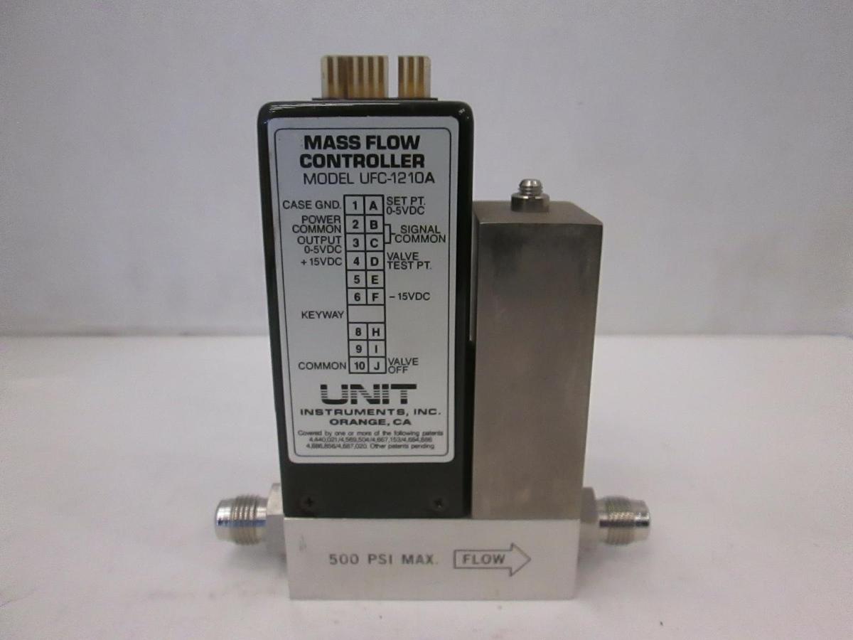 Used Unit UFC-1210A, Mass Flow Controller, 15 SLM, AR, Used