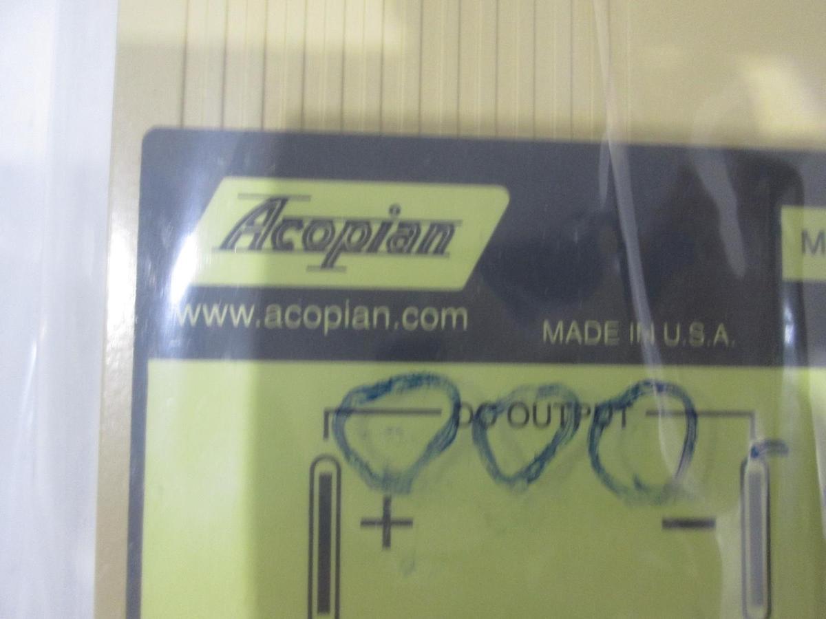 Used Acopian, W48LT940, Switching Regulated Power Supply, New