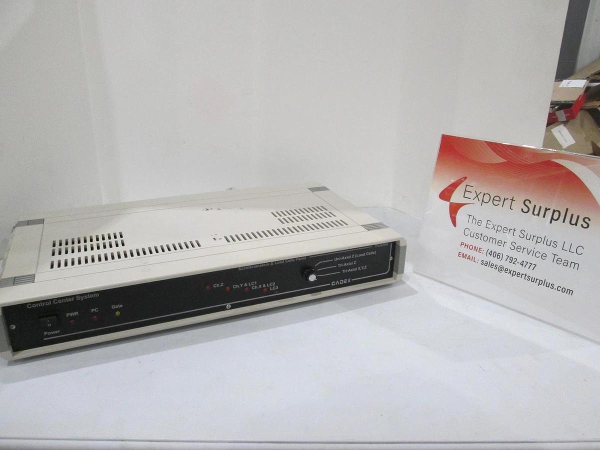 Used Cadex, Pc4300, Control System Center, Used