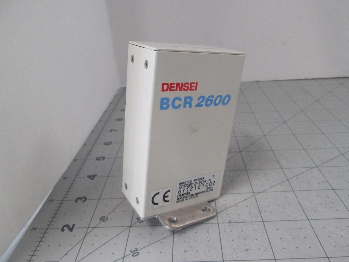Used Densei, BCR 2600, BCR2512-RDA-N, Barcode Scanner, Used
