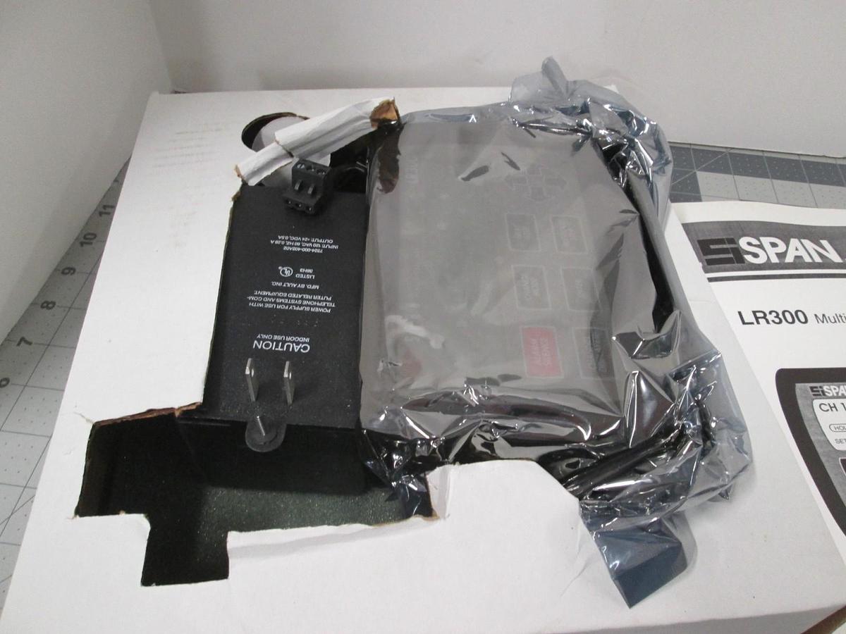 Used Span, LR300, Multi-Channel Display/Controller w/ Power Supply and Manual, New
