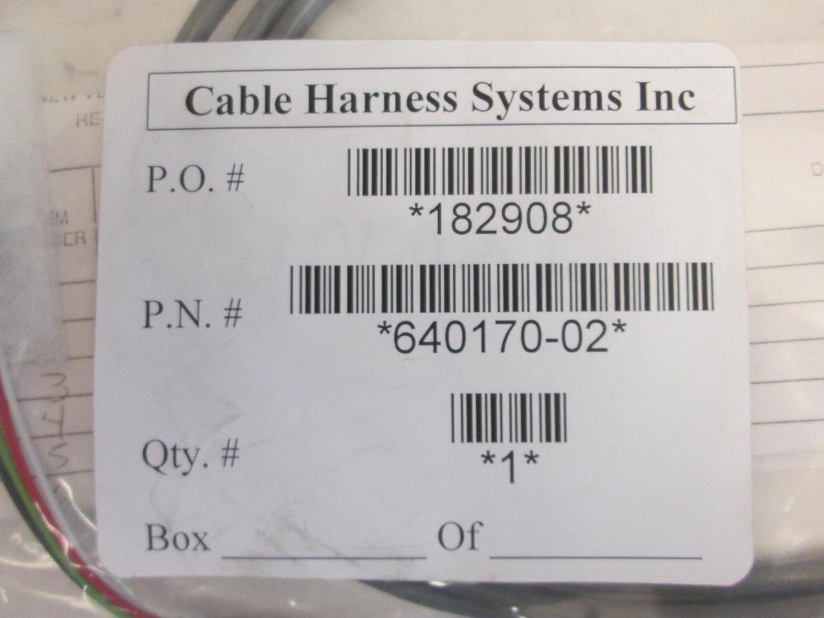 SVG Cable Harness Assy, WTU Wafer Align, Emitter, 640170-02, NIP