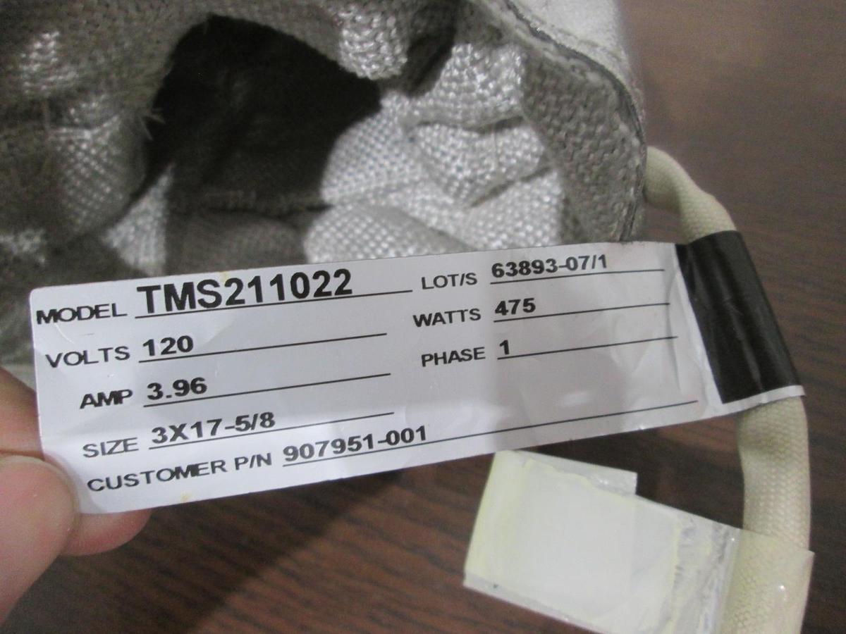 Used SVG, TMS211022, Heater Jacket, 475W, 1 Phase, 3.96A, 120V, Used