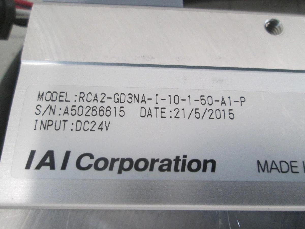 Used IAI Corporation, RCA2-GD3NA-I-10-1-50-A1-P, Robo Cylinder, Used