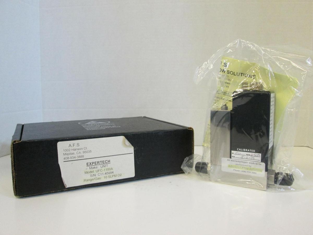 Used Unit UFC-1100A Mass Flow Controller MFC, O2, 10 SLPM, 1/4" Male