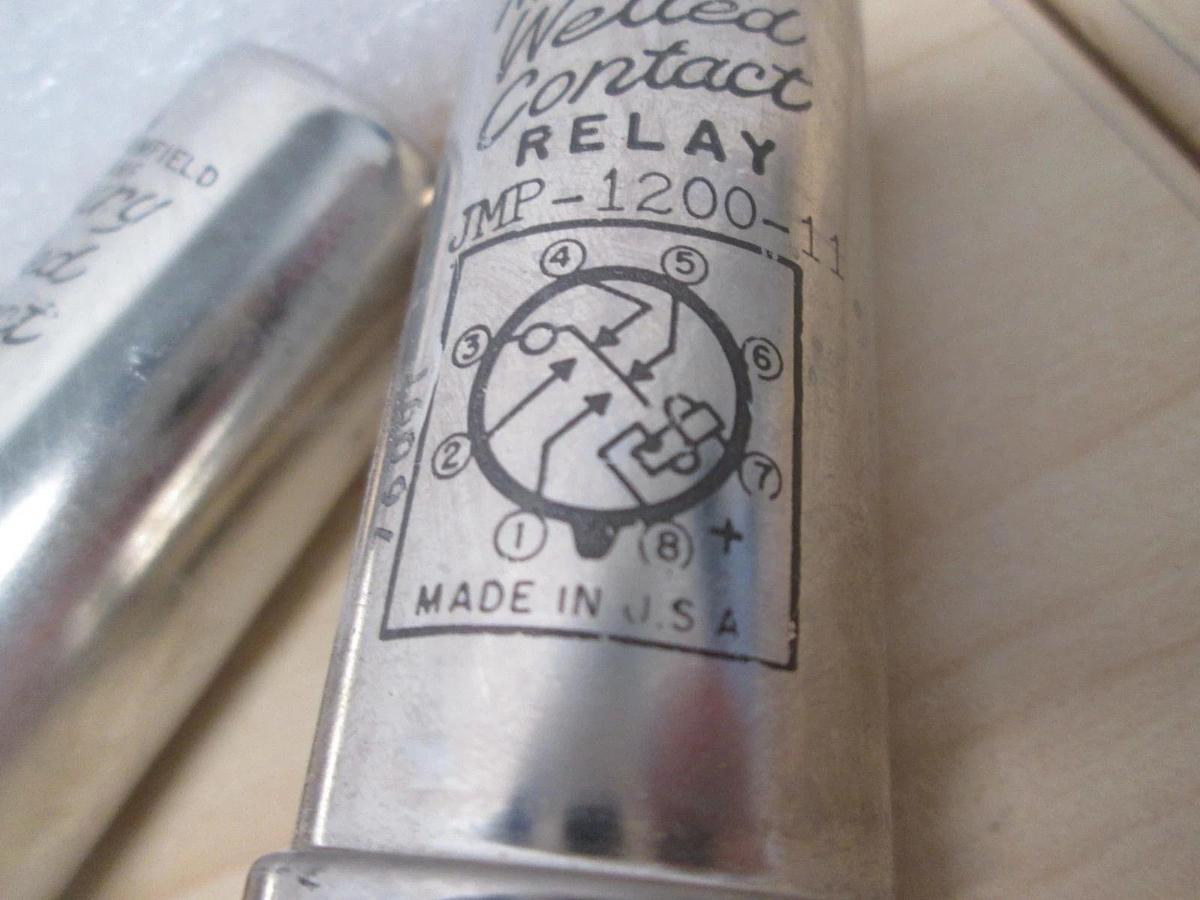 Used Potter & Brumfield, JMP-1200-11, Contact Relay, Used, Lot of 2