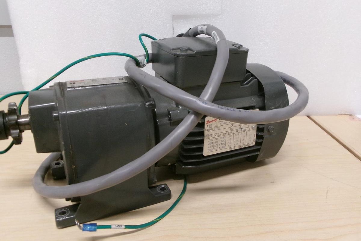 Used Browning Series 1000, 8r6472-5lw15, Gearbox motor, Used