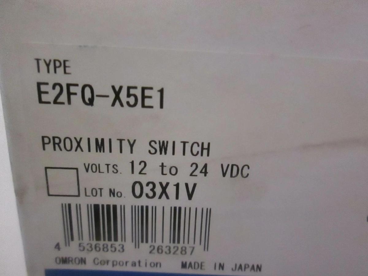 Omron, E2FQ-X5E1, Proximity Switch, New