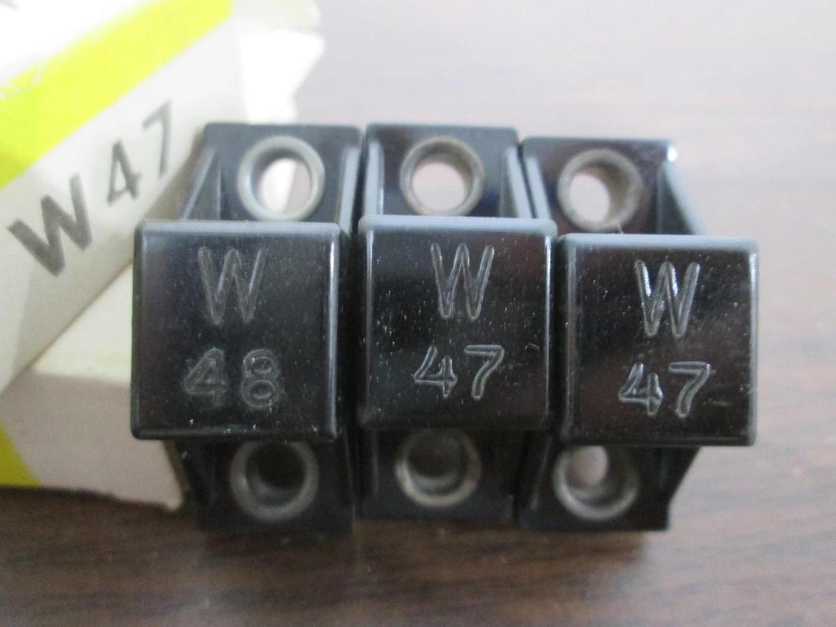 Used Allen Bradley, W47 (2), W48 (1), Heating Element, Used, Lot of 3