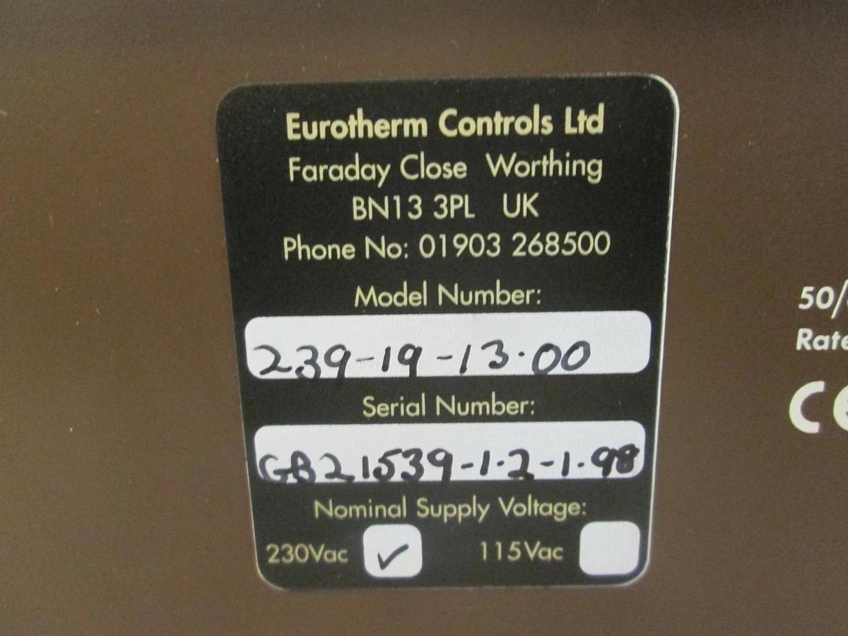 Used Eurotherm 239, Part No. 239-19-13-00, 230 Vac, Simulator, Used