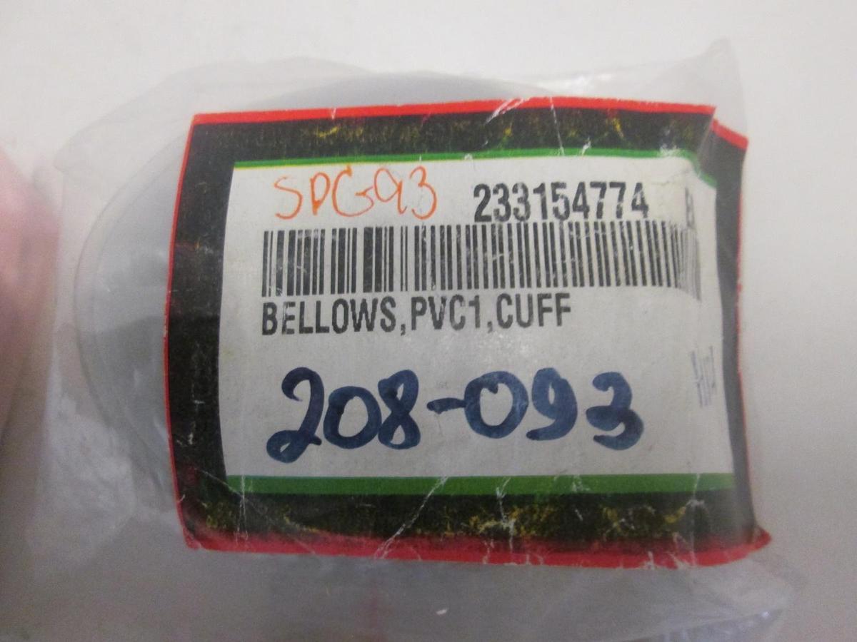 GAGNE INC, 1"IDx2.5ODw/CUFF, BELLOWS,PVC 1 ID X 2.5 PD CUFF, New, Lot of 4