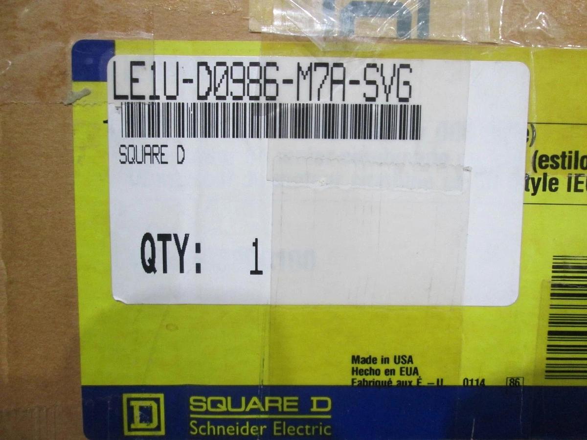 Square D, LE1U-D0986-M7A-SVG, IEC Controls Unit, Power Supply, New