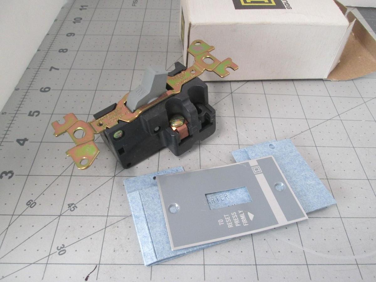 Square D, FO-1, FHP Manual Starter, Open Type, New