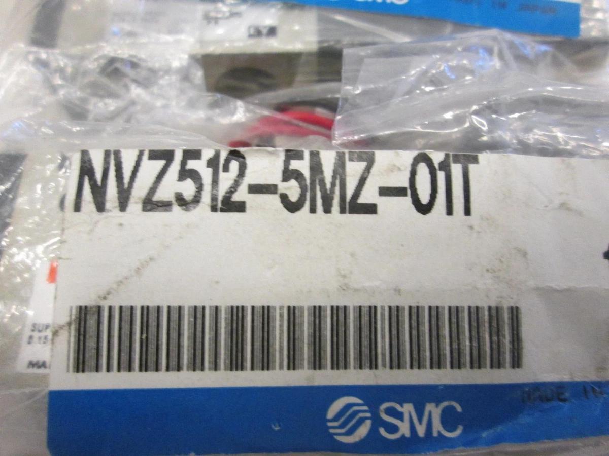 SMC, Solenoid Valve, NVZ512-5MZ-01T, New, Lot of 4