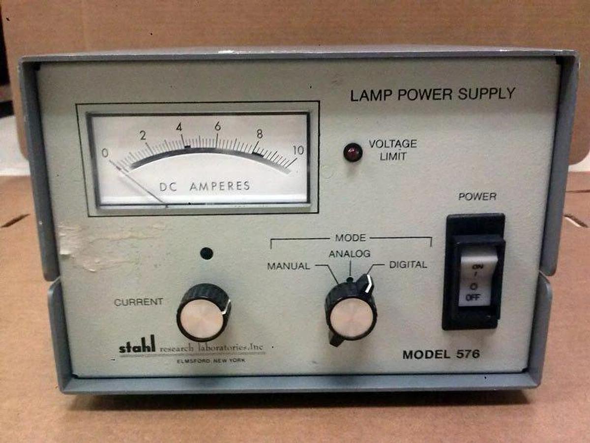 Used Stahl Model 576 Lamp Power Supply, Used