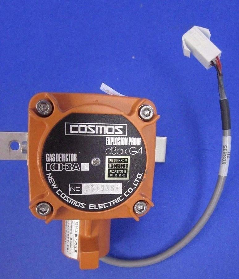 Used Cosmos KD-3A Gas Detector Diffusion Type for Combustible Gas, Used