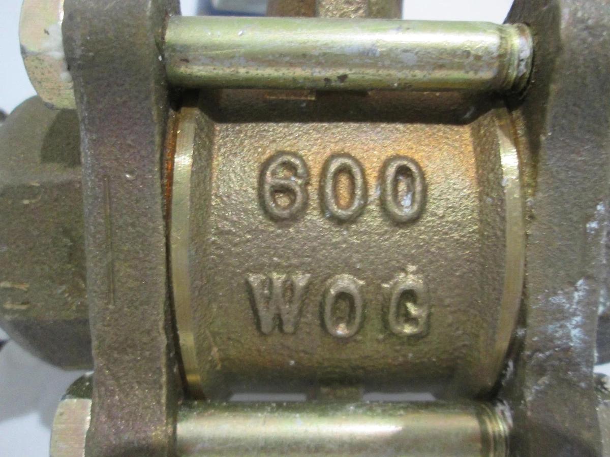 Used Nibco, 600 WOG, Bronze Ball Valve, Used