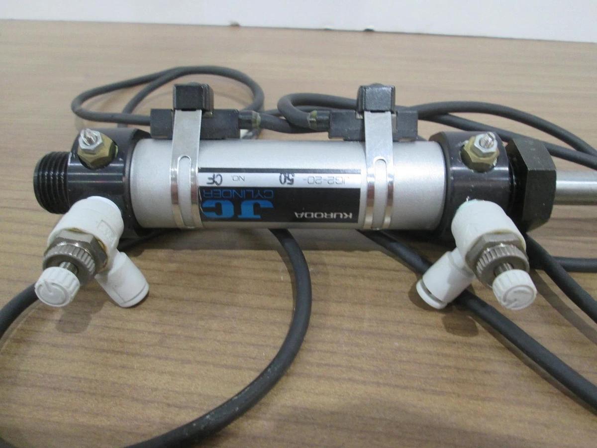 Used Kuroda JC Series JG2-20-50 Double Acting Air Cylinder 20mm Bore, 50mm Stroke