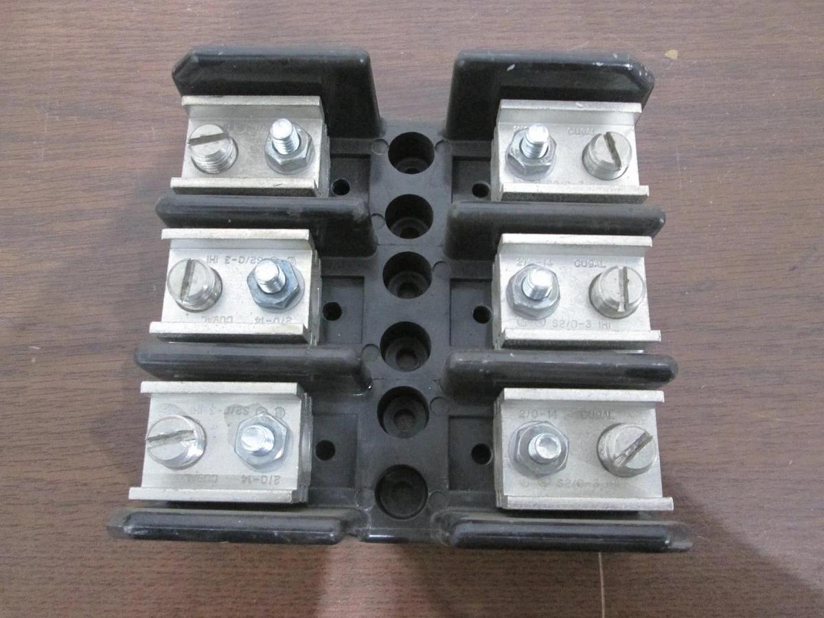Used Buss, T60100-3C, Fuseholder, Class T, 600V-100A, Used