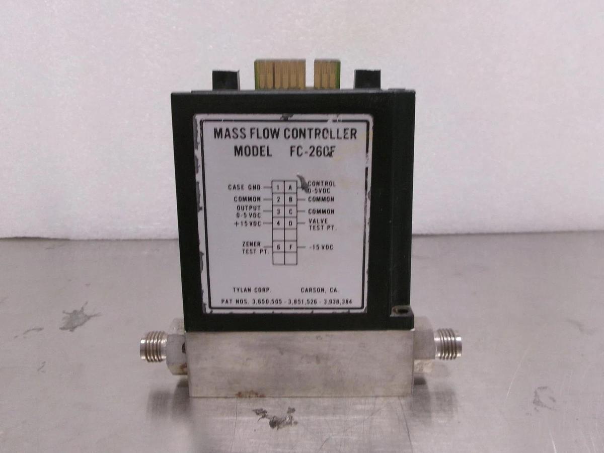Used Tylan, FC-260F, Range 1 SLPM, Gas HCL, Used