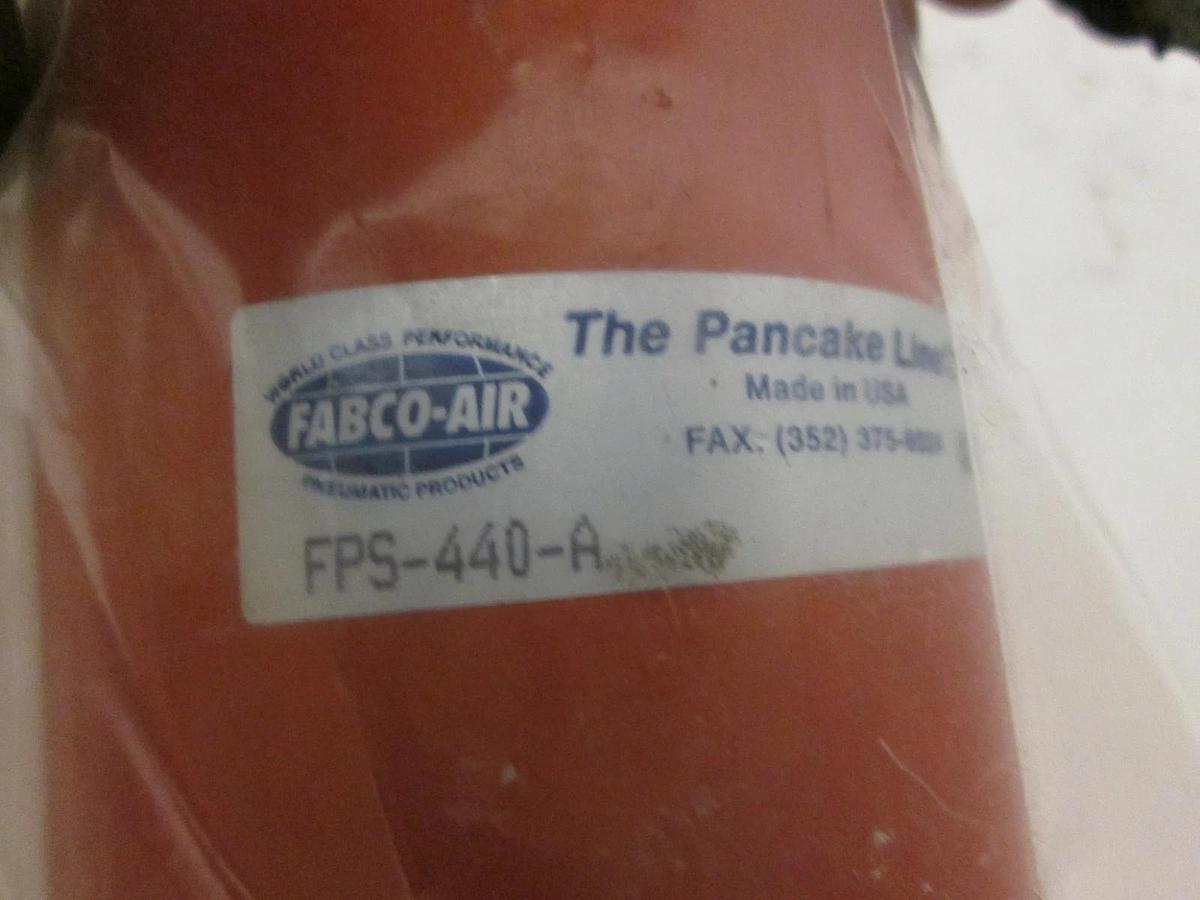 Used Fabco-Air, The Pancake Line Air Cylinder, FPS-440-A, New