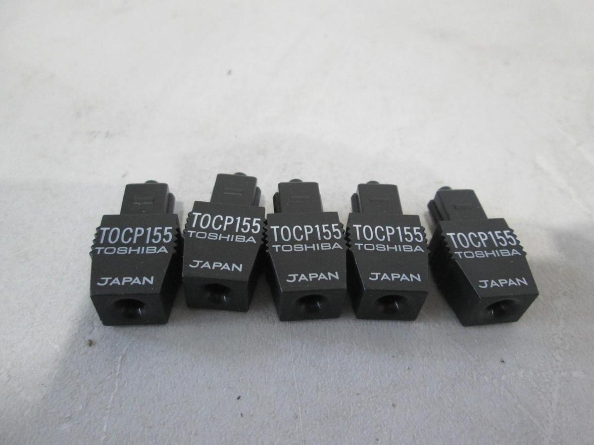 Used Toshiba, TOCP155, Optical Fiber Connector, Used, Lot of 5