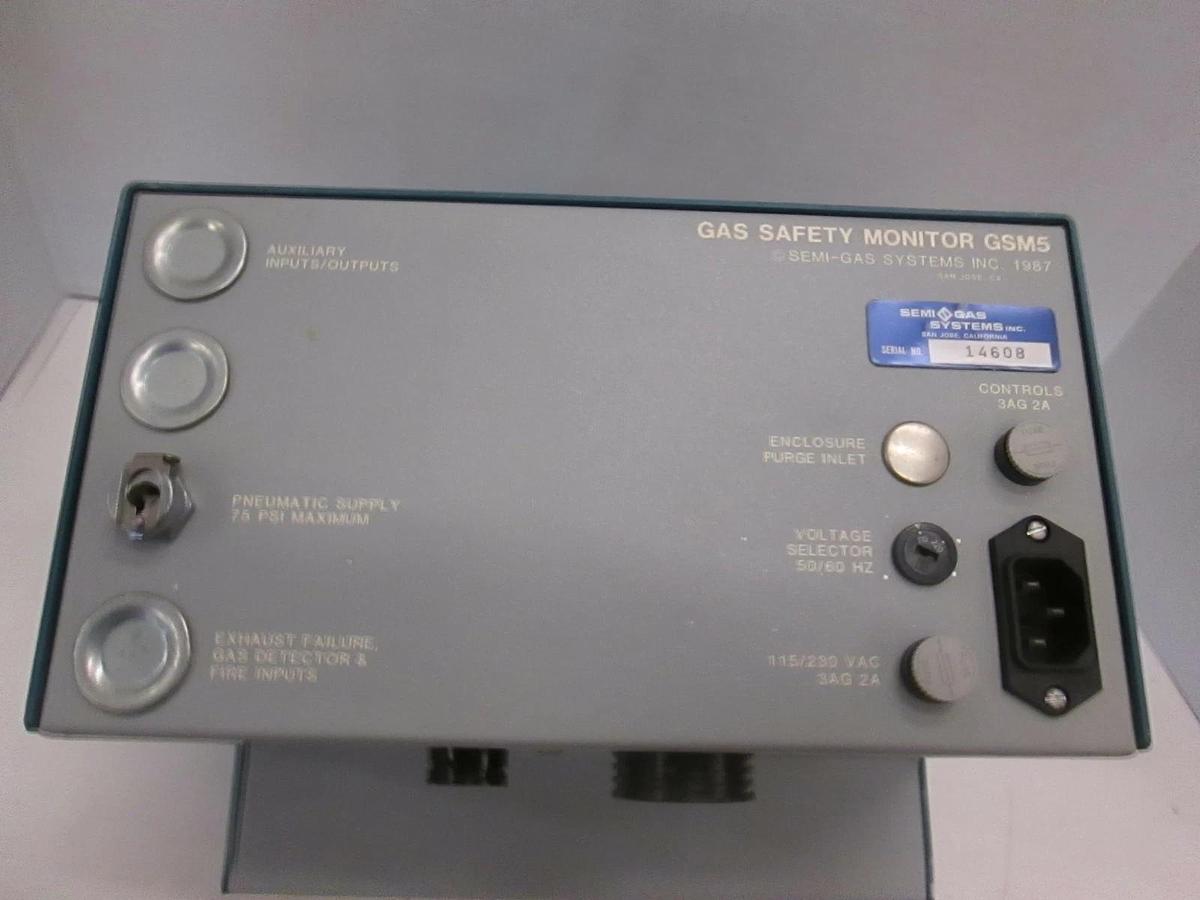 Used Semi Gas Auto Purge M GSM5 Gas Safety Monitor, Used