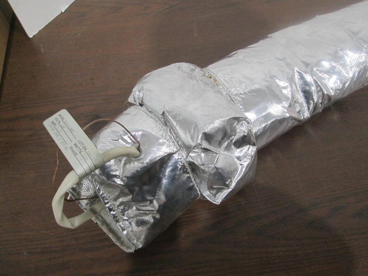Used BriskHeat, RCK211005, Insulator Jacket, 120V, 1.12A, 134W, Single Phase, Used