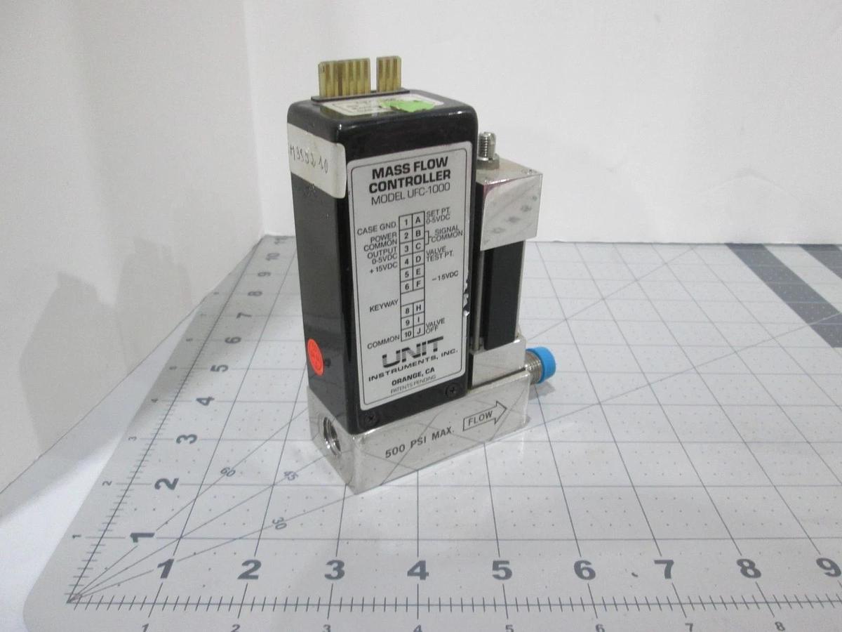 Used Unit, UFC-1000, Mass Flow Controller, SF6, 100 SCCM, Used