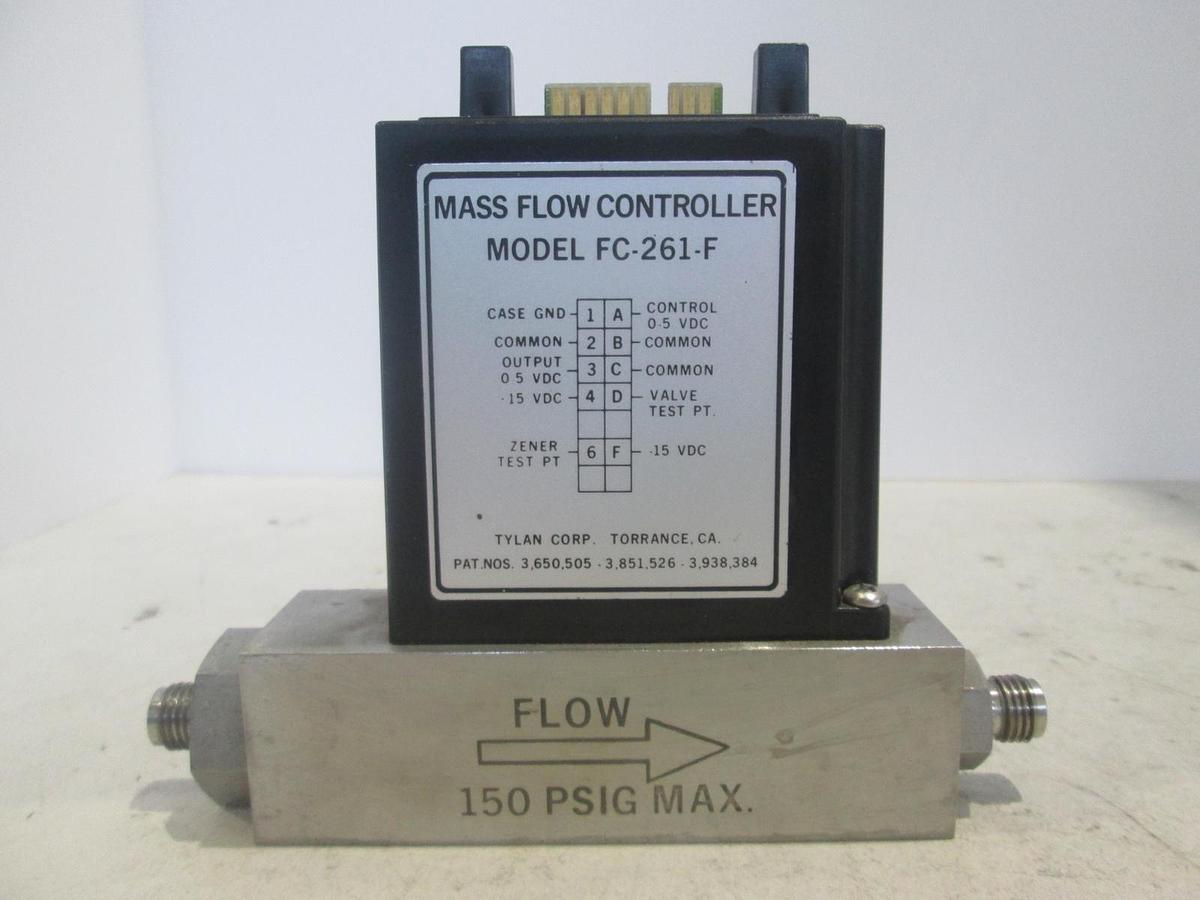 Used Tylan, FC-261-F, Mass Flow Controller, 10 SLPM, N2, Used