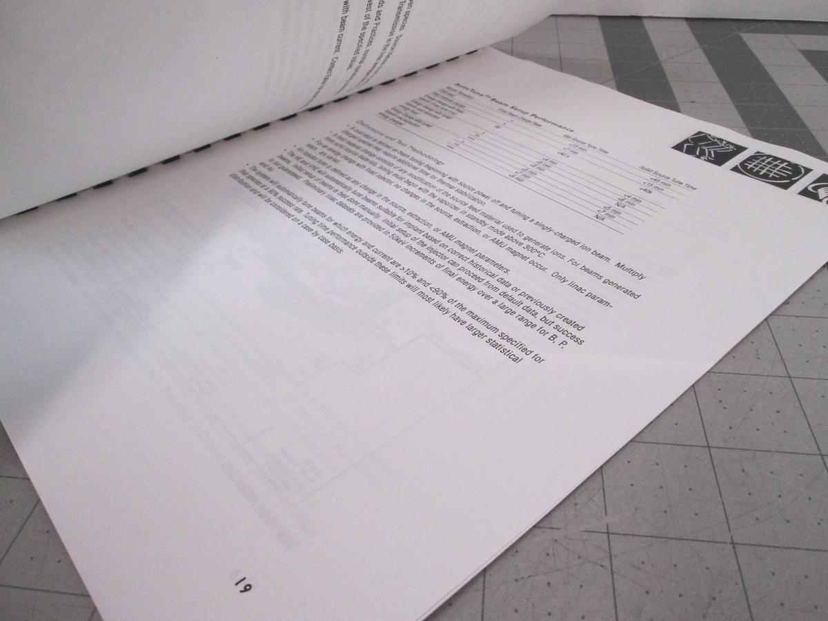 Used Eaton, GSD/HE Series, High Energy Ion Implanter Specification Manual, Used