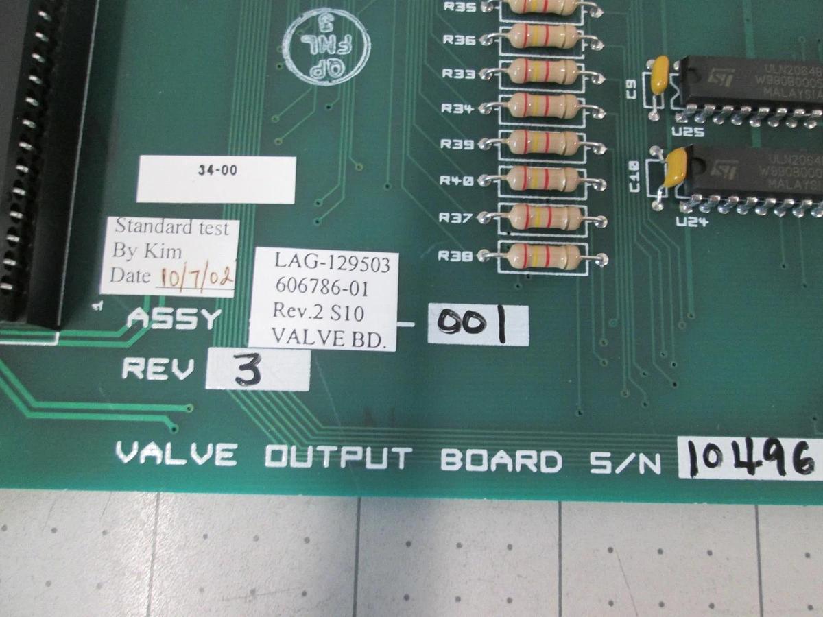 SPT Micro, 606786-01, Valve Output BTBAS Process, PCB Assy, New