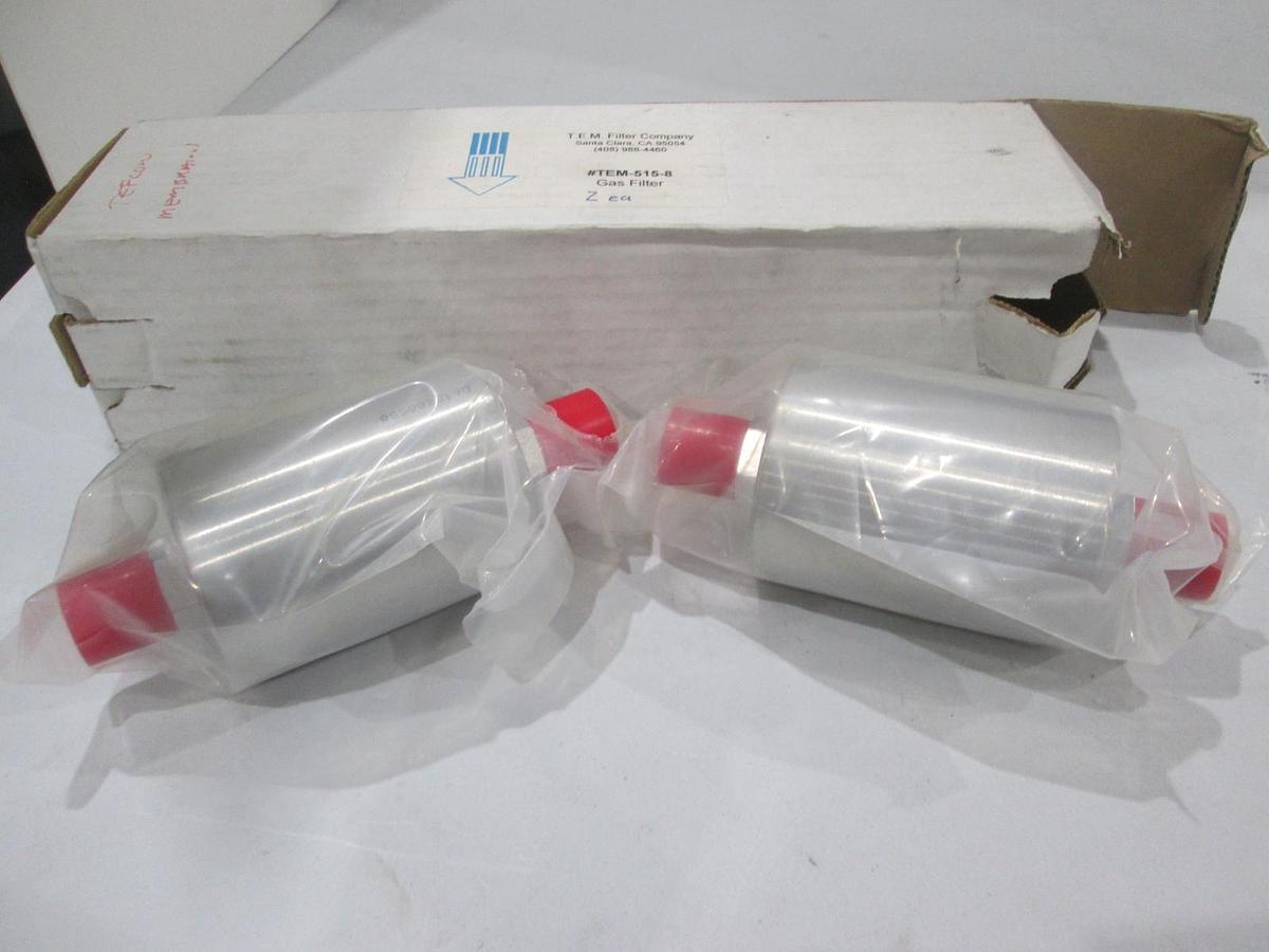 TEM, TEM-525-8, Gas Filter, New, Lot of 2