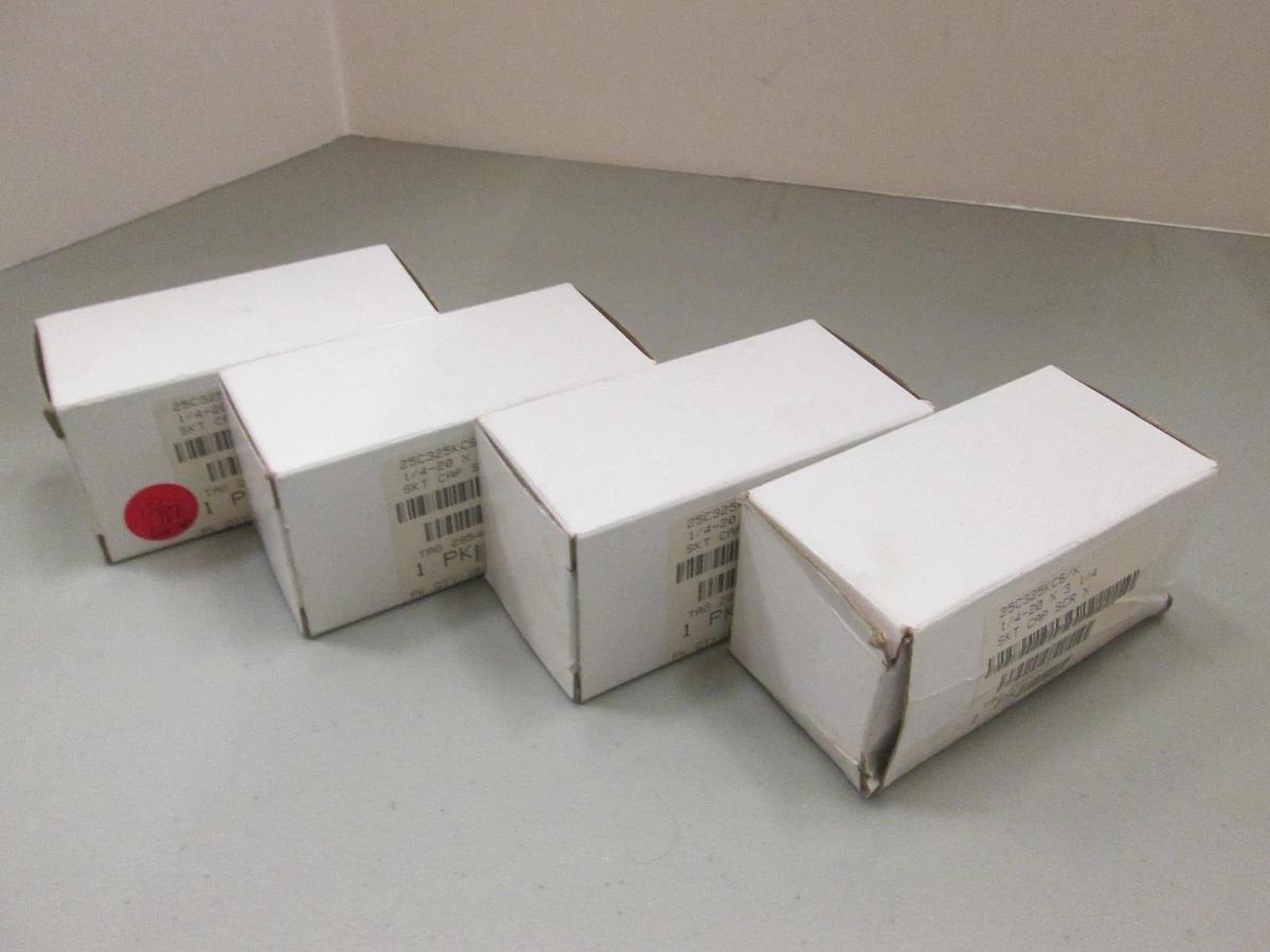 Used Kerr 1/4 - 20 x 3 1/4  Socket Head Cap Screw, Lot of 40 Pieces