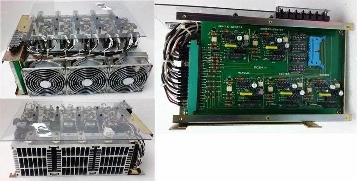 Used TEL Tokyo Electron THYR-C4300LSZ2C Utility Box Power Pack Assembly, Used