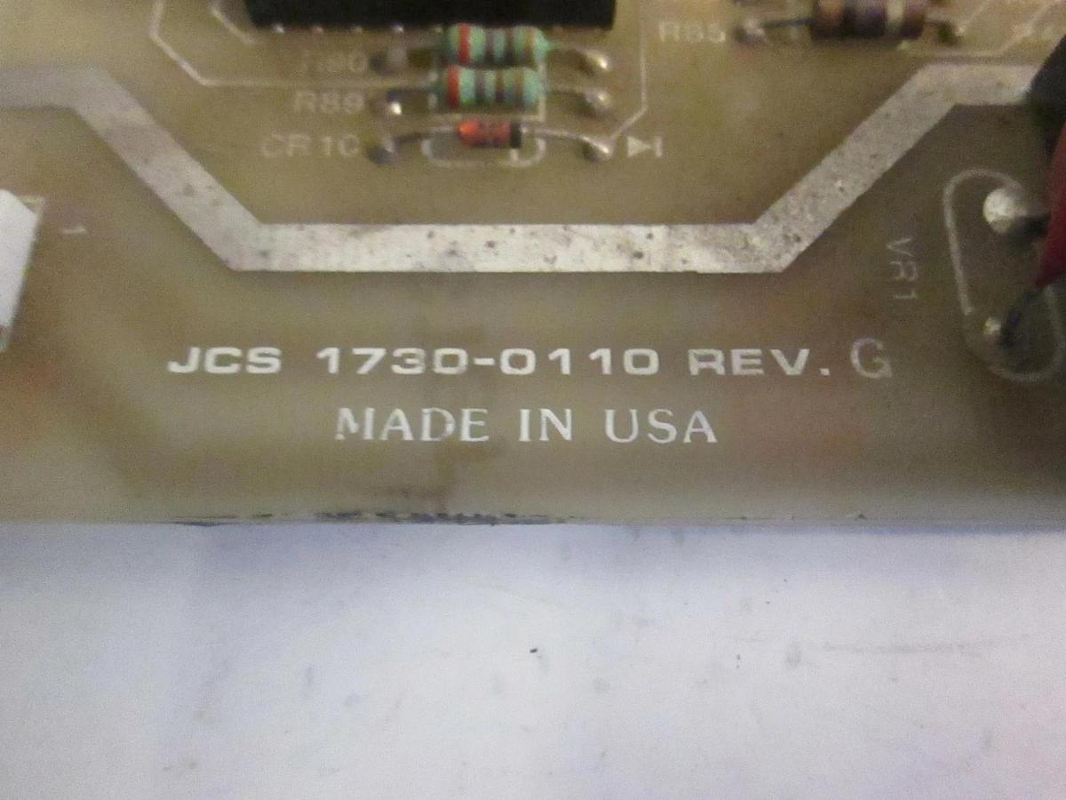 Used Schumacher JCS 1730-0110 PCB Assy, Working When Removed for a bubbler